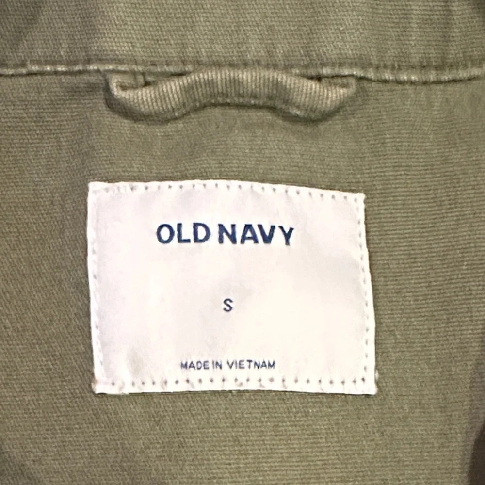 Old Navy Dark Green Utility Jacket S - Picture 3 of 11